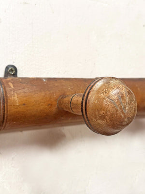 Faux bamboo coat rack (Reserved)