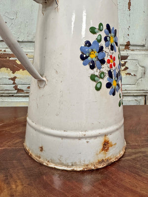 Tall enamelled coffee pot (Reserved)