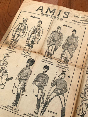 Newspaper article dated 13 August 1914