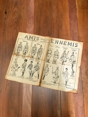 Newspaper article dated 13 August 1914