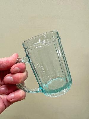 Glass tankards (each)