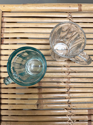Glass tankards (each)
