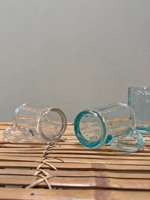 Glass tankards (each)
