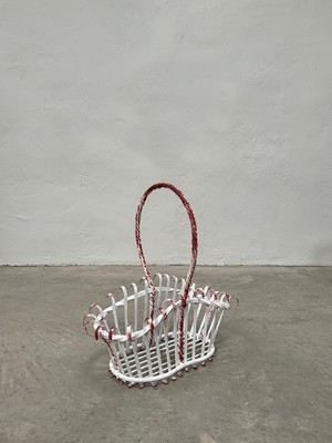 Large iron basket