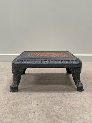 Cast iron stove base