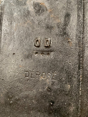 Cast iron stove base