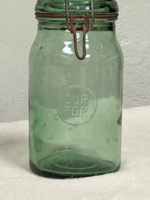 Old glass jars