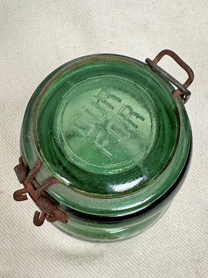 Old glass jars