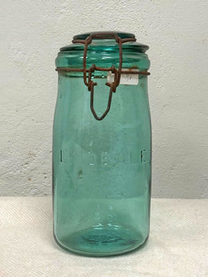 Old glass jars