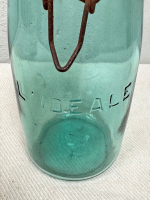 Old glass jars