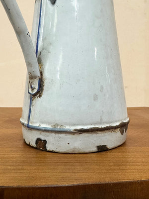 Enamel candleholder and jug (from)