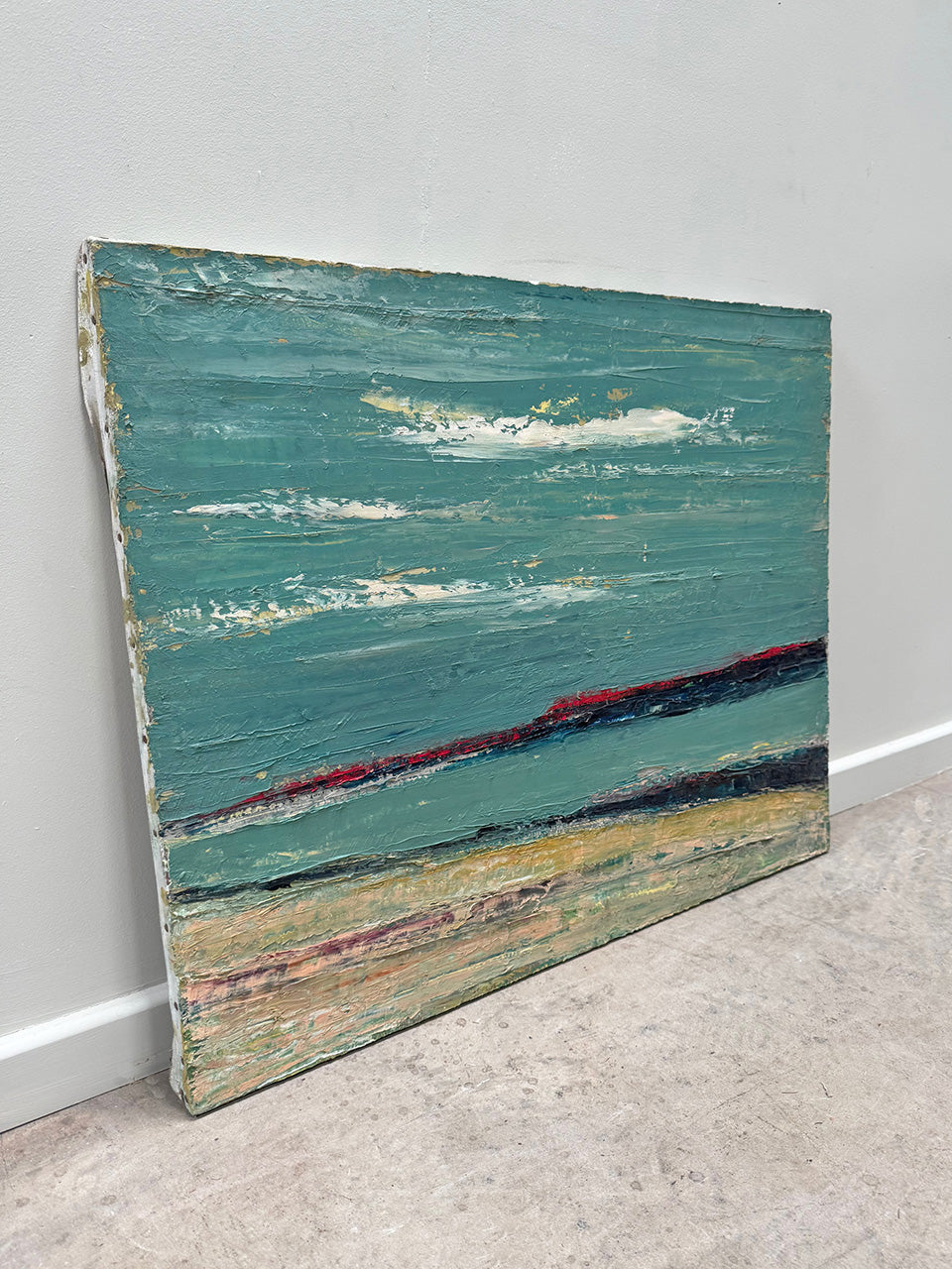 Landscape oil on canvas (Reserved)
