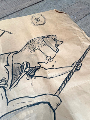 Large prisoner of war drawings (each)
