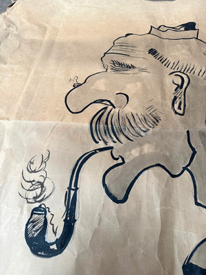 Large prisoner of war drawings (each)