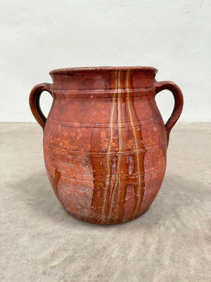 Large earthenware pot