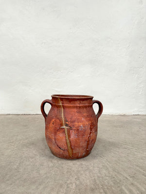 Large earthenware pot