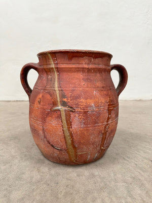 Large earthenware pot