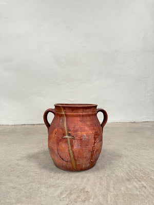 Large earthenware pot