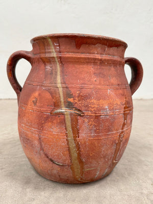 Large earthenware pot