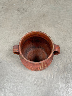 Large earthenware pot