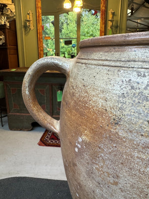 Large earthenware urn