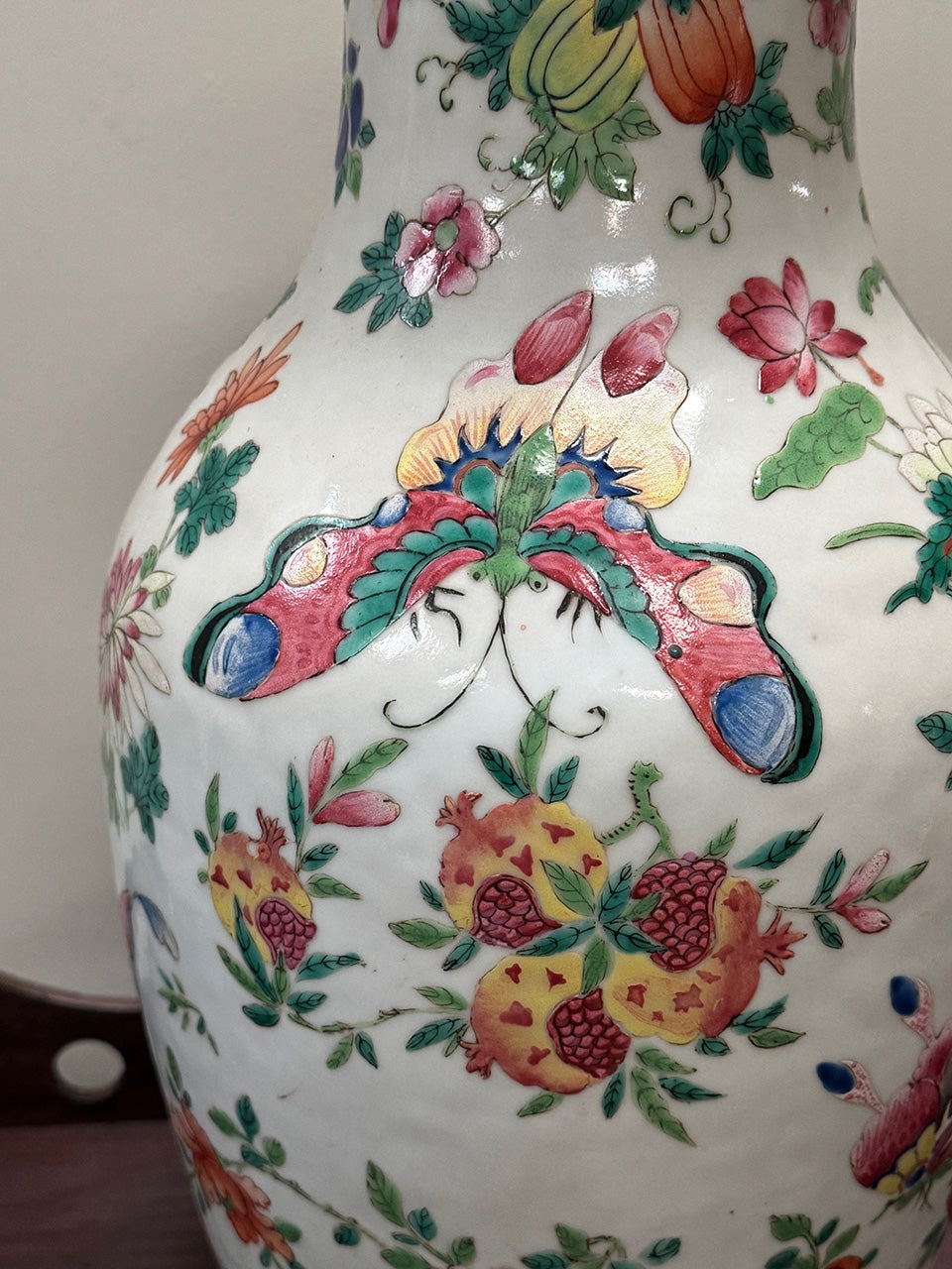 Large oriental vase