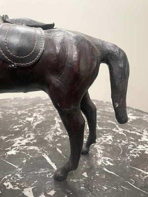 Leather horse