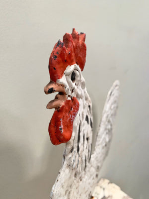 Metal cockerel