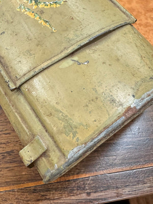 Painted metal case