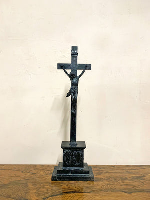 Rare steel crucifix