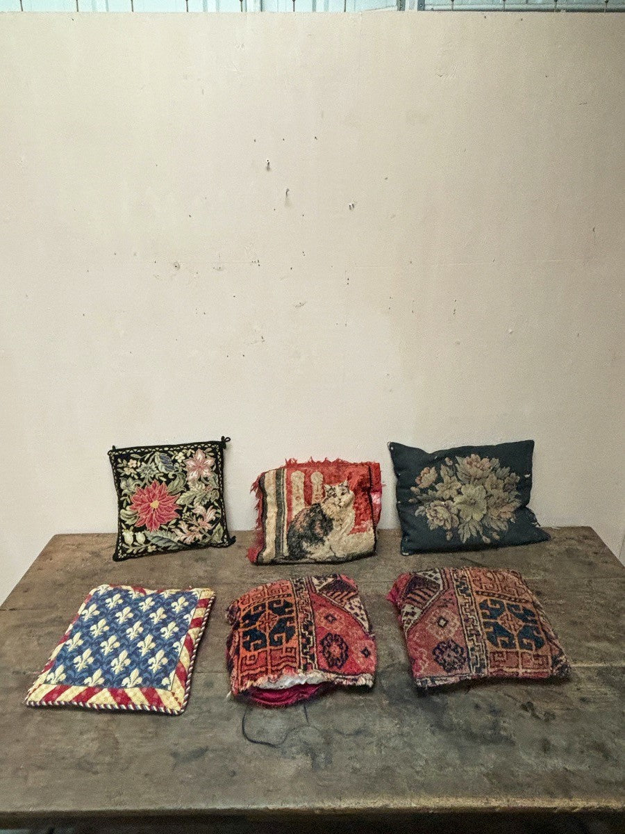 Needlepoint cushions (set of 6)