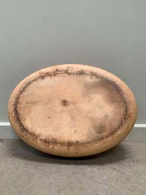 Oval shaped dish