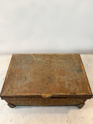 Pair of metal boxes (priced individually)