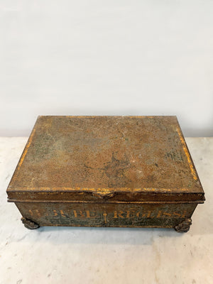 Pair of metal boxes (priced individually)