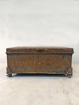 Pair of metal boxes (priced individually)