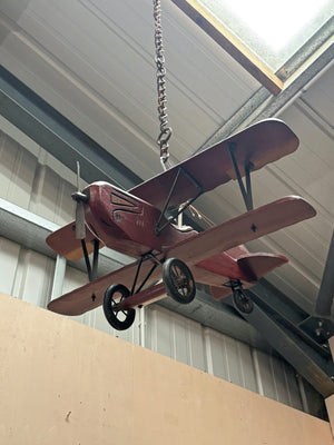 1940's wooden bi-plane