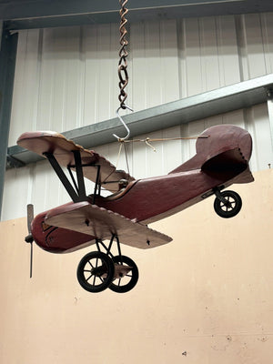 1940's wooden bi-plane