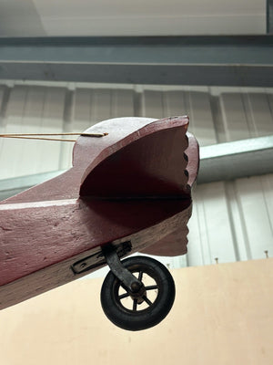 1940's wooden bi-plane