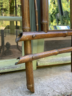 Faux bamboo portemanteau