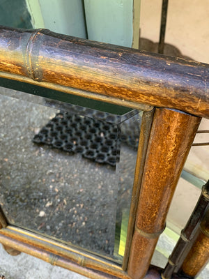 Faux bamboo portemanteau
