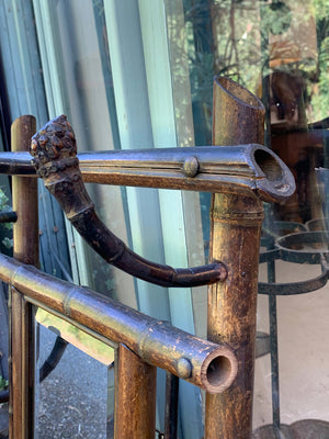 Faux bamboo portemanteau