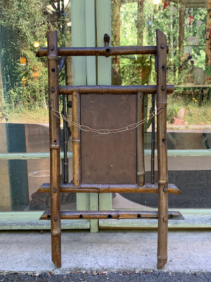 Faux bamboo portemanteau