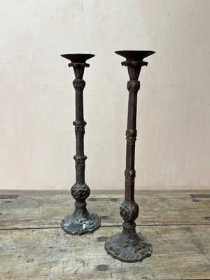 Large candle holders