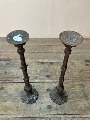 Large candle holders