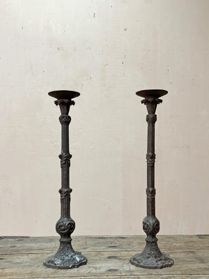 Large candle holders