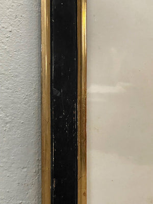 Pair of ebonised frames