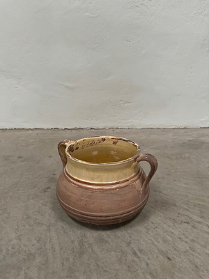 Trio of terracotta pots