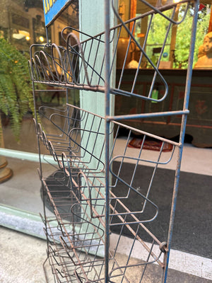 Leonard Lille seed packet display rack