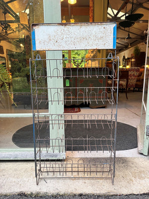 Leonard Lille seed packet display rack