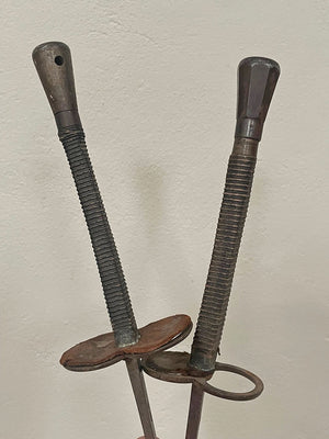 Pair of fencing rapiers